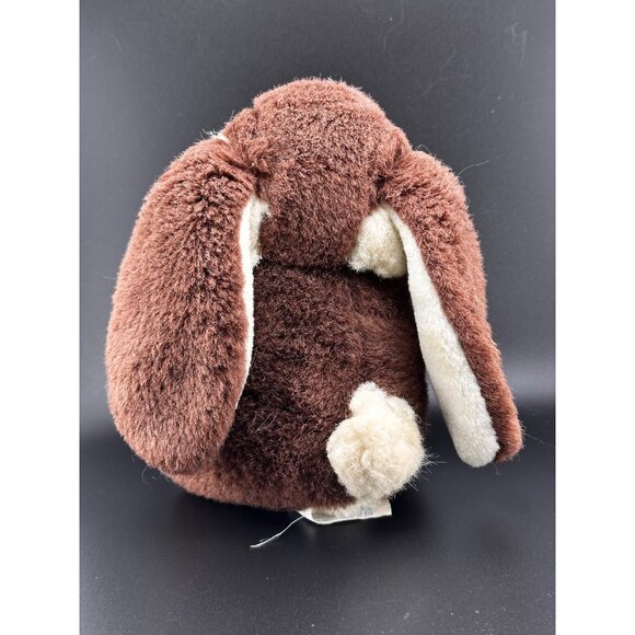 Kids of America Vtg Plush Stuffed Animal Bunny Rabbit Easter Carrot Feet 80s 7” - Picture 3 of 13